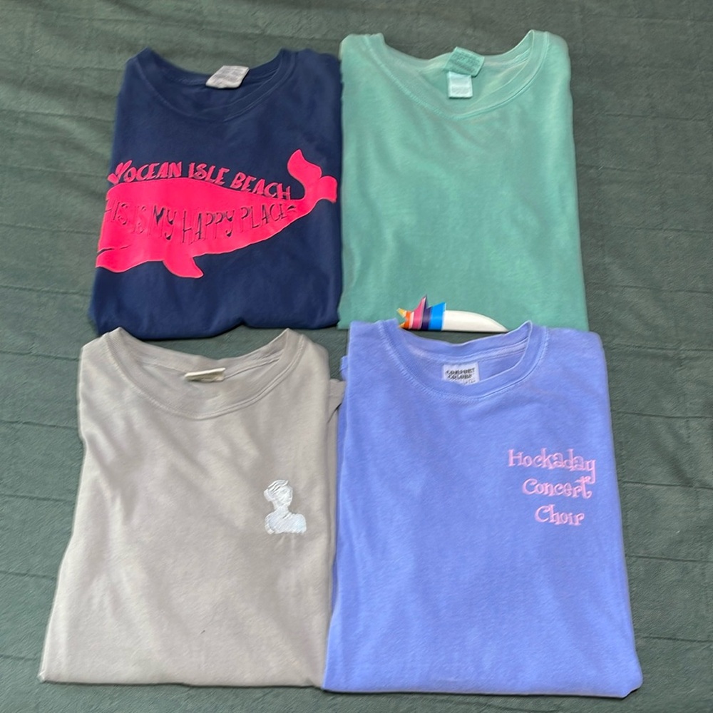 Vintage Comfort Colors Tees (Lot of 4)!